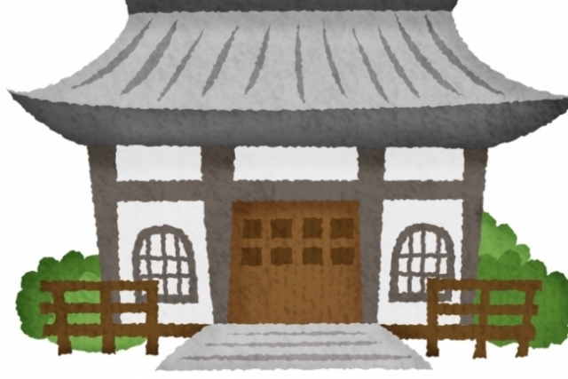 父のいるお寺へ…