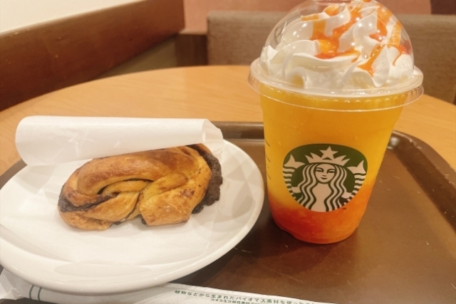 久しぶりのフラペチーノ…